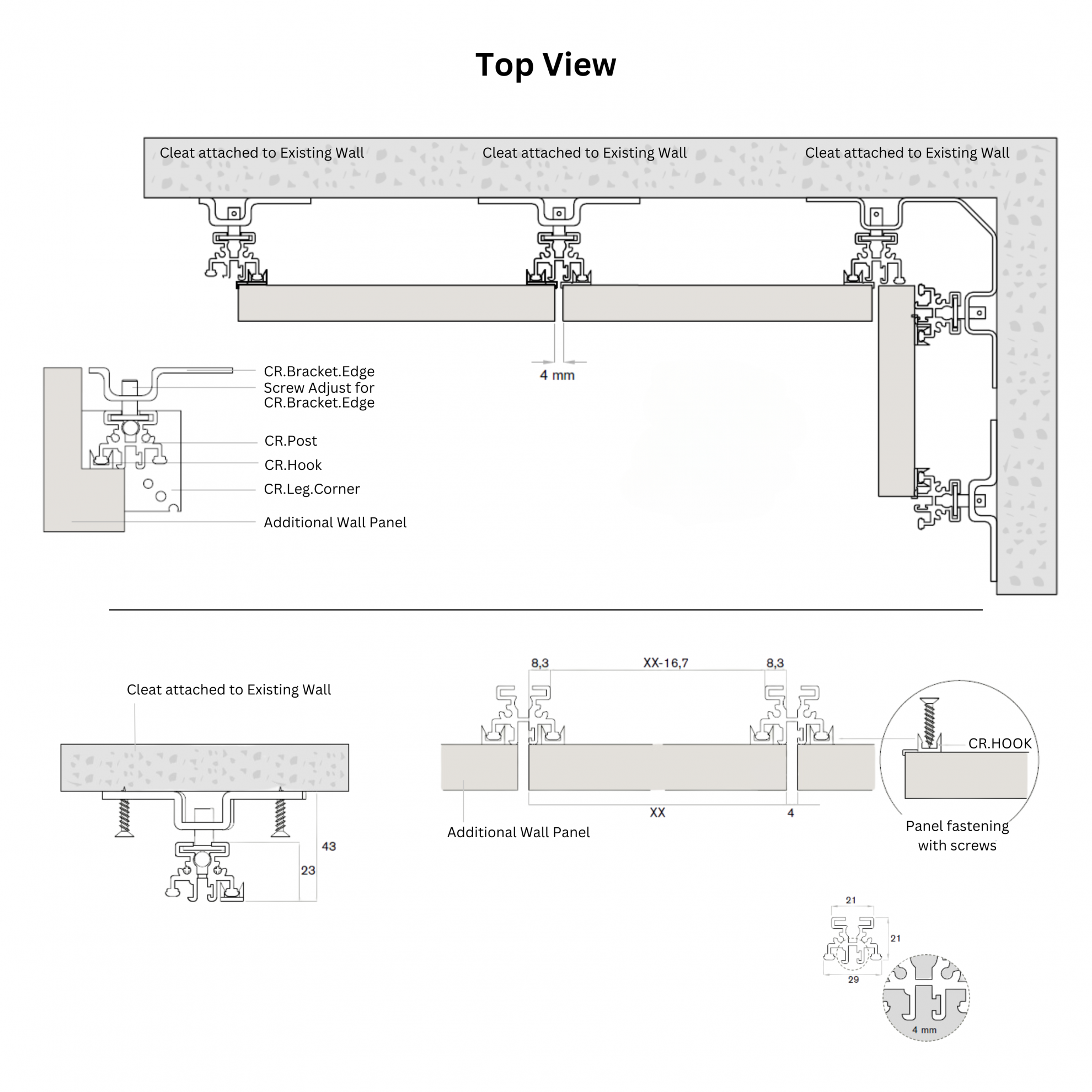Wall Edge Module Wall Edge Bracket – Salt International
